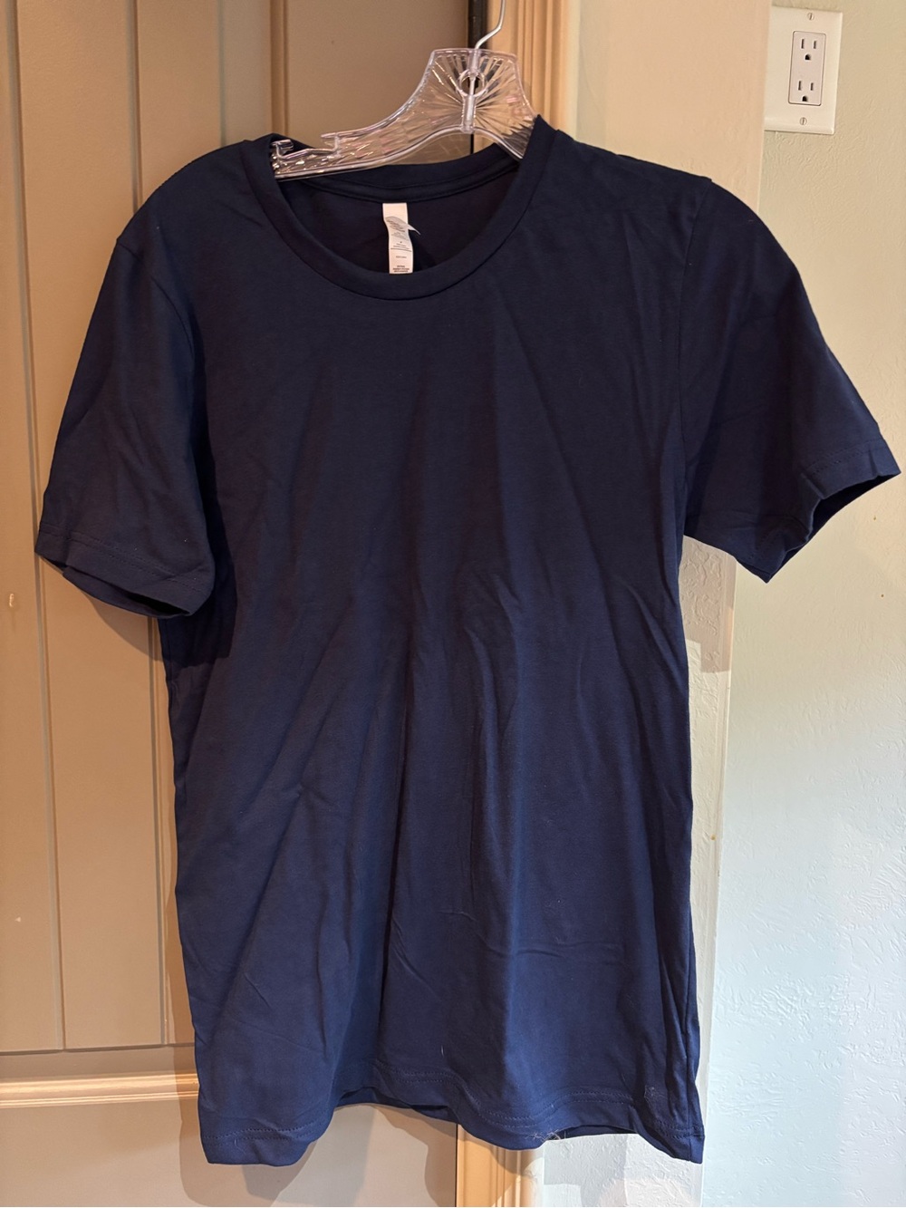 Classic unisex Navy Crew Neck Tee, clothes, nwot